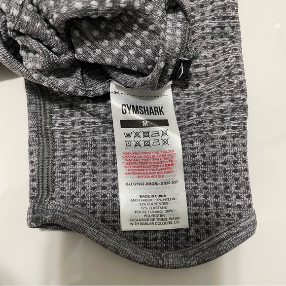 Gymshark Women's Vital Boost Leggings Smokey Gray | Sz Medium - Picture 4 of 15